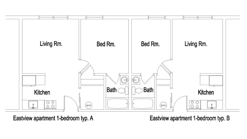 Picture of East View apartment floorplan